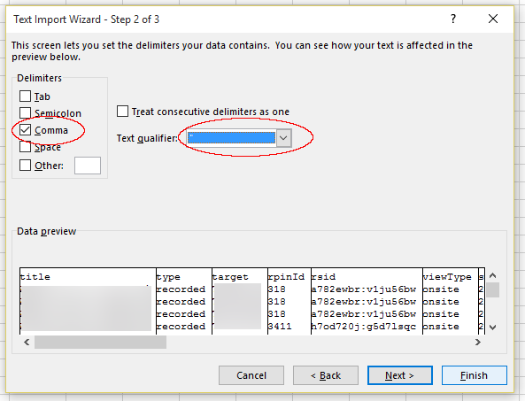 excel text import wizard not showing excel text import wizard not showing