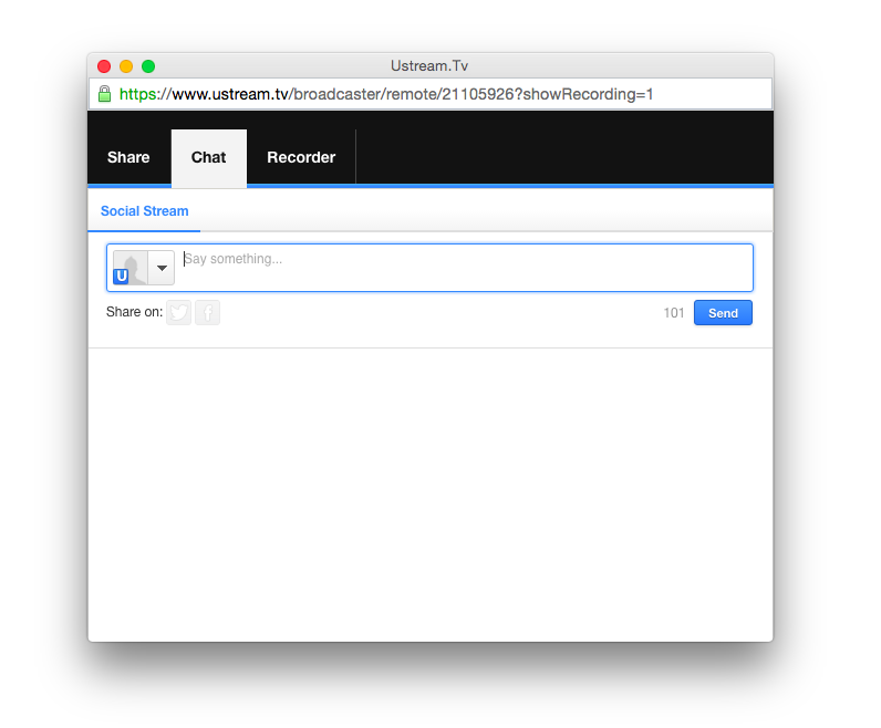 Ustream Adobe Flash Media Encoder Record